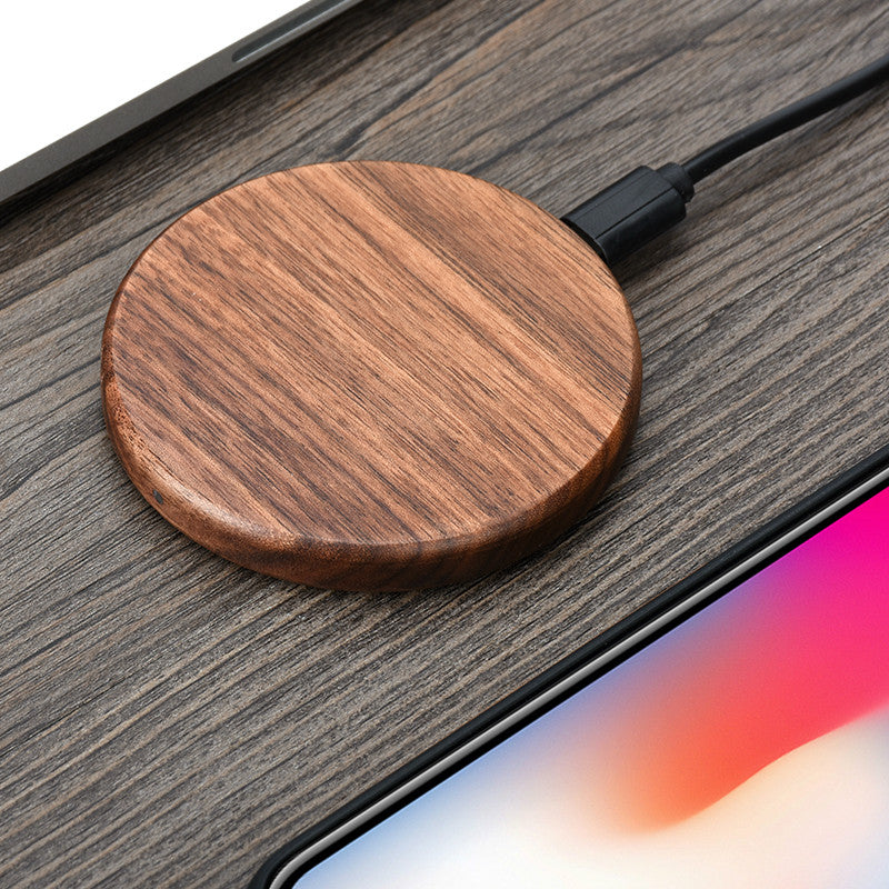 Wood Grain Wireless Fast charger