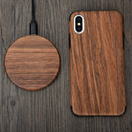 Wood Grain Wireless Fast charger