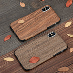 Wood-Grain mobile phone case for iphone X