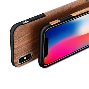 Wood-Grain mobile phone case for iphone X