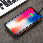 Wood Grain Wireless Fast charger